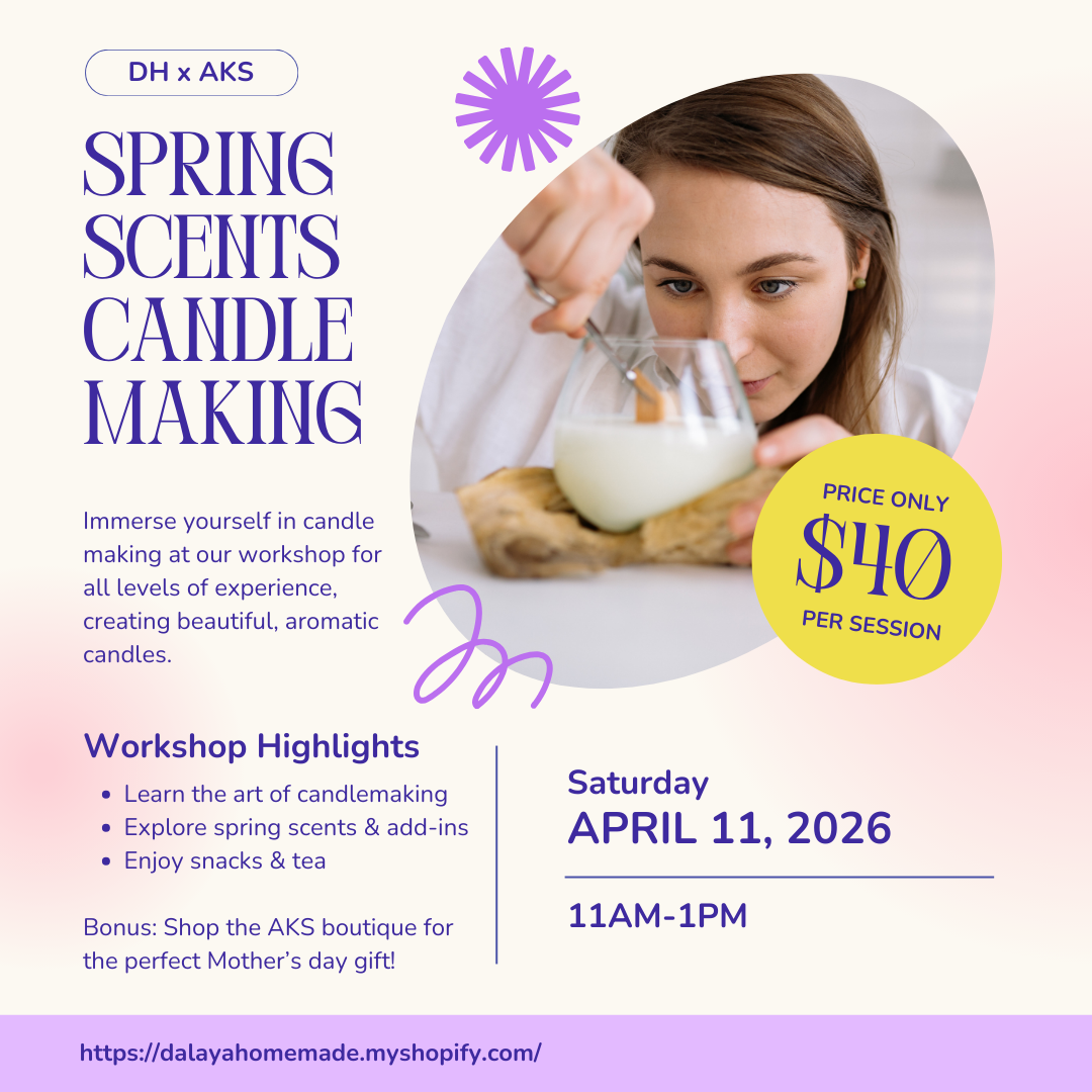 Spring Candle Making Class